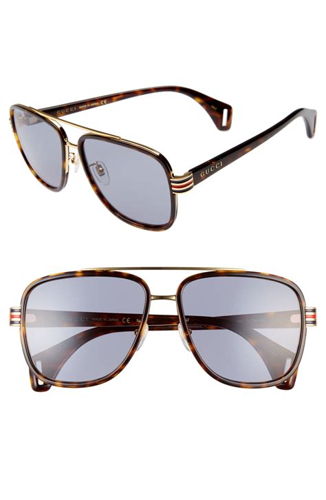 gucci aviator sunglasses mens|gucci foldable aviator sunglasses.